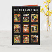 Funny Halloween Card Karte (Gelbe Blume)