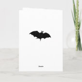 Funny Halloween Card Karte (Rückseite)