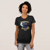 Funny Halloween Cat Fluff rund um und finden herau T-Shirt (Vorne ganz)