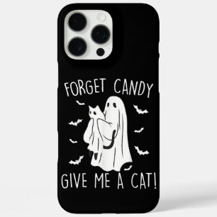 Funny Halloween Cat Ghost vergessen Candy Give me iPhone 16 Pro Max Hülle