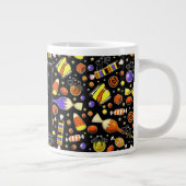 Funny Halloween Coffee Jumbo-Tasse (Rechts)