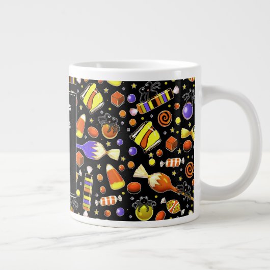 Funny Halloween Coffee Jumbo-Tasse (Rechts)
