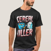Funny Halloween Costume Cereal Killer T - Shirt (Vorderseite)
