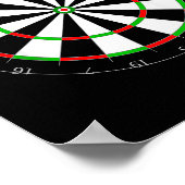 Funny Halloween Costume For Darts Players _ Dart B Poster (Ecke)