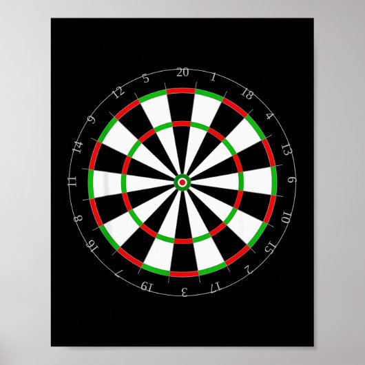 Funny Halloween Costume For Darts Players _ Dart B Poster (Vorne)