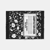 Funny Halloween Costume Journal Komposition Notebo Fleecedecke (Vorderseite (Horizontal))
