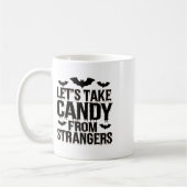 Funny Halloween Costume Lasse Candy aus Stran Kaffeetasse (Links)