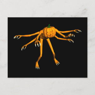 Funny Halloween Critter Postkarte