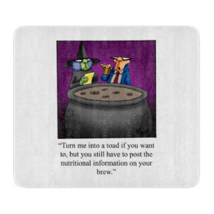 Funny Halloween Cutting Board Geschenk Schneidebrett