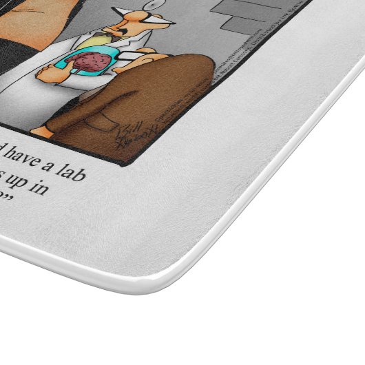 Funny Halloween Cutting Board Geschenk Schneidebrett (Ecke)