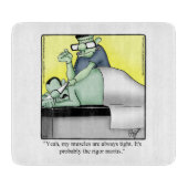 Funny Halloween Cutting Board Geschenk Schneidebrett (Vorderseite)