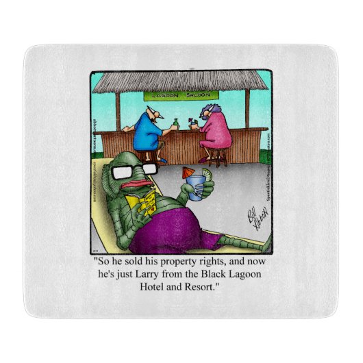 Funny Halloween Cutting Board Geschenk Schneidebrett (Vorderseite)