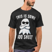 Funny Halloween Dies ist ein Boo-Sheet Ghost Retro T-Shirt (Vorderseite)