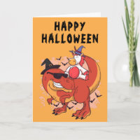 Funny Halloween Dinosaur Niedlich Unicorn