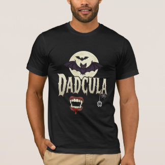 Funny Halloween Dracula Vater T - Shirt