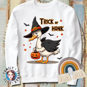 Funny Halloween Duck Costume Trick Honk Trick oder Sweatshirt