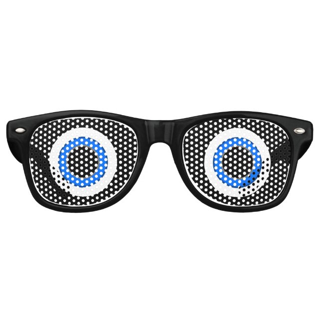 Funny Halloween Eyeballs Novelty-Sonnenbrille Partybrille (Vorderseite)