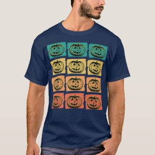 Funny Halloween Fall Kürbislaterne Niedlich Pumpki T-Shirt