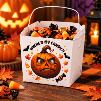 Funny Halloween Favor Box Geschenkschachtel