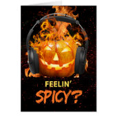 Funny Halloween Feelin’ scharfer Jack o'Lantern (Vorne)