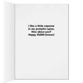 Funny Halloween Feelin’ scharfer Jack o'Lantern (Innen (Rechts))