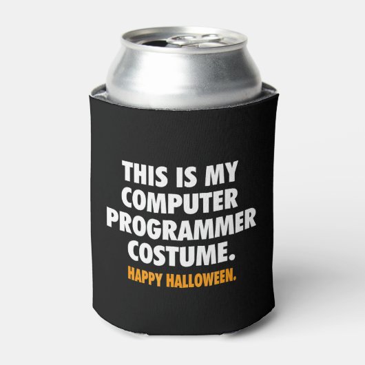 Funny Halloween für Programmierer Dosenkühler (Kanne Vorderseite)