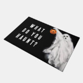 Funny Halloween Fußmatte (Schrägansicht)