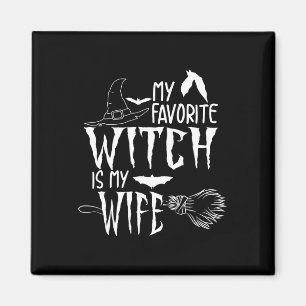 Funny Halloween Geschenk Idee Husnd Spooky Ehefrau Magnet