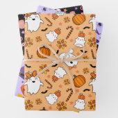 Funny Halloween Geschenkpapier Set (Beispiel)