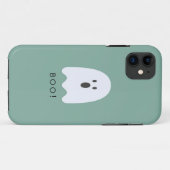Funny Halloween Ghost Boo Case-Mate iPhone Hülle (Rückseite (Horizontal))