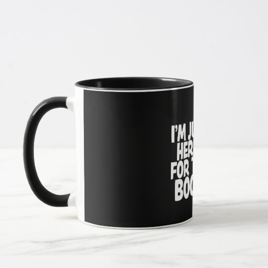 Funny Halloween Ghost Boos Pun Tasse (Links)