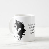 Funny Halloween Ghost der eigenen Tasse (Vorderseite Links)