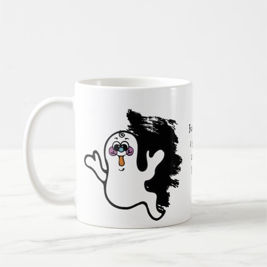 Funny Halloween Ghost der eigenen Tasse (Links)