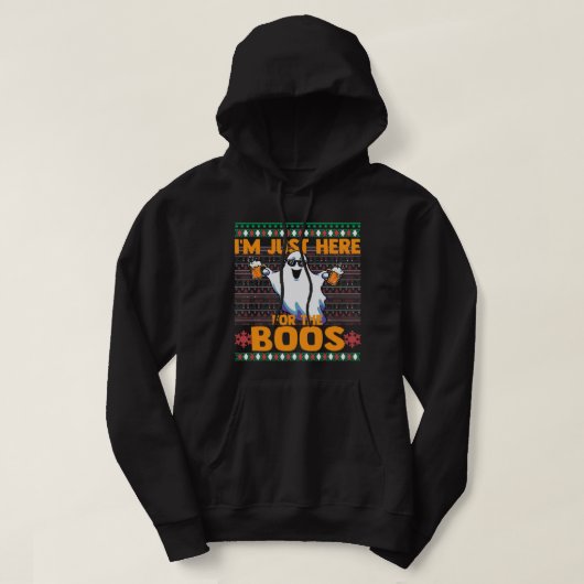Funny Halloween Ghost ist gerade hier für das Boos Hoodie (Design vorne)