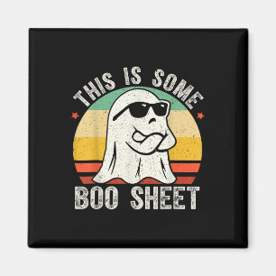 Funny Halloween Ghost Kostüm Vintag Mens Frauen Magnet