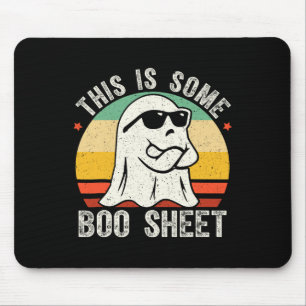 Funny Halloween Ghost Kostüm Vintag Mens Frauen Mousepad