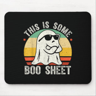 Funny Halloween Ghost Kostüm Vintag Mens Frauen Mousepad