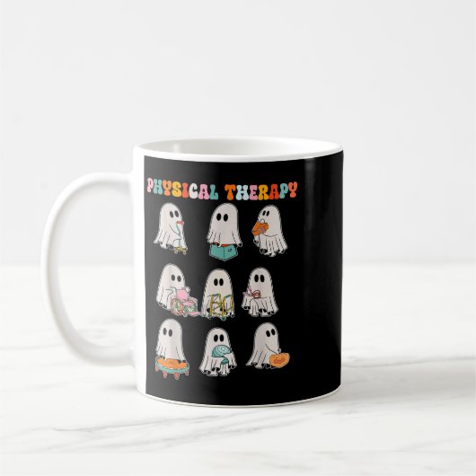 Funny Halloween Ghost Physical Therapy Pt Physical Kaffeetasse (Links)