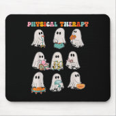 Funny Halloween Ghost Physical Therapy Pt Physical Mousepad (Vorne)