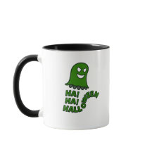 Funny Halloween Ghost-Tasse
