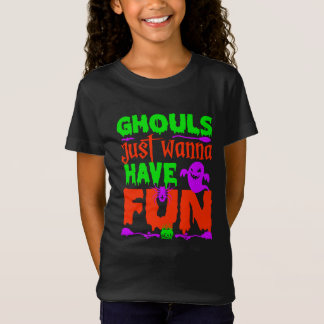 Funny Halloween Ghouls nur Wanna Spaß haben T-Shirt