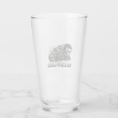 Funny Halloween Glas (Rückseite)