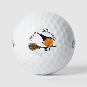 Funny Halloween Golf Balls Geschenk Hexenkürbis Golfball