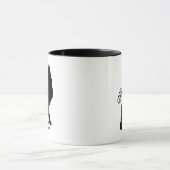 Funny Halloween Good Hexe Black Cat Tasse (Zentrum)