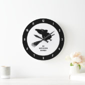 Funny Halloween Große Wanduhr (Zuhause)