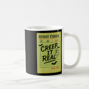 Funny Halloween Guest Karo Creep It Real Restuara Kaffeetasse