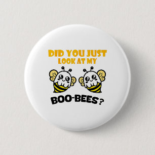 Funny Halloween hast du gerade meine Boo-Bienen C Button