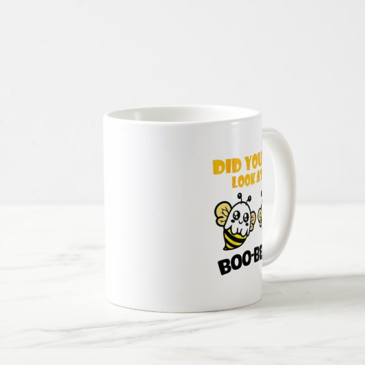 Funny Halloween hast du gerade meine Boo-Bienen C  Kaffeetasse (VorderseiteRechts)