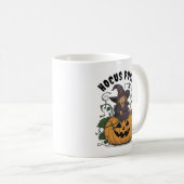 Funny Halloween Hexe Kaffeetasse (VorderseiteRechts)