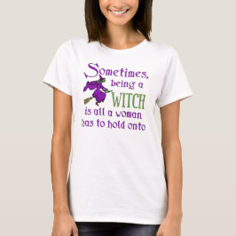 Funny Halloween Hexe T-Shirt
